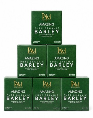 I AM Worldwide AMAZING Pure Organic  Barley  Australia 6 Boxes