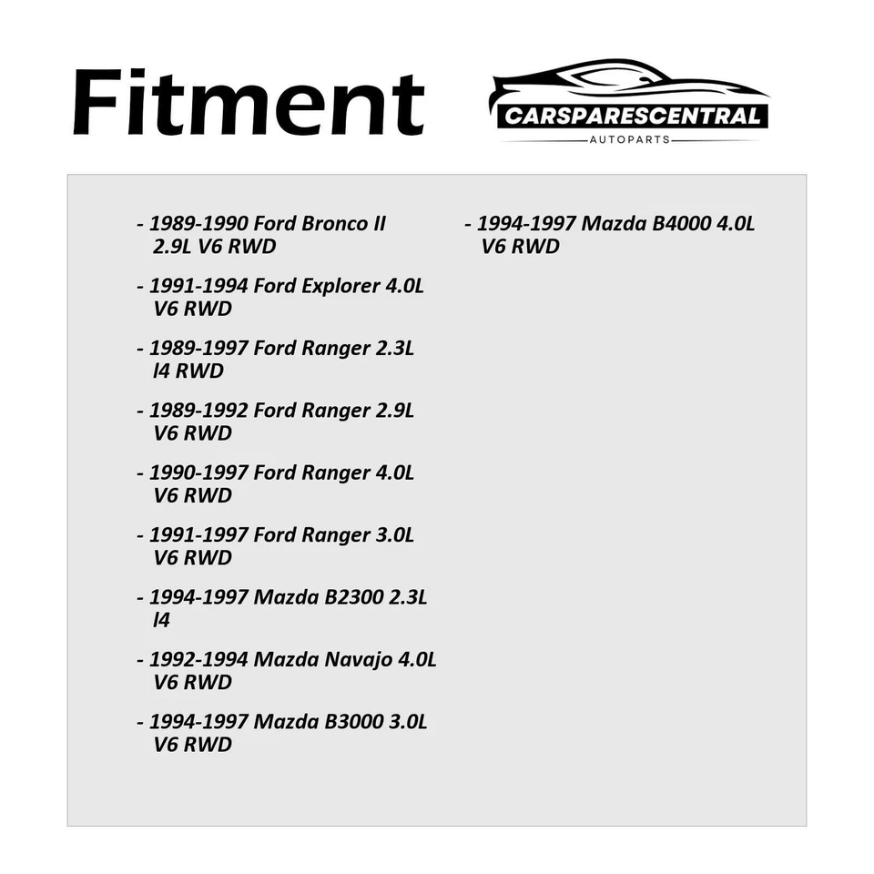 Mevotech TTX Suspension Ball Joint Kit Front Upper 2x For Mazda B2300 1994-1997 - Image 2 of 4