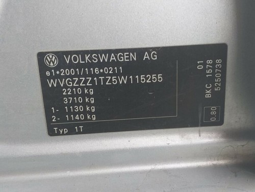 semiasse anteriore destra per VOLKSWAGEN TOURAN (1T1) TRENDLINE 2003 365119 - Picture 4 of 9