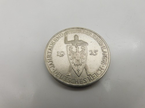 Top Weimar 5 Reichsmark 1925 A Berlin "Rheinlande" silber selten B 22 - Bild 4 von 5