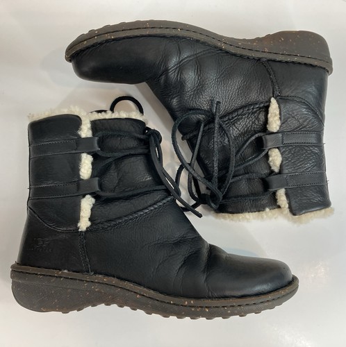UGG Caspia Boots Black Women’s Size 10 - Picture 2 of 22