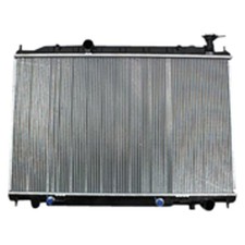 New Radiator Aluminum Core w/Plastic Tank for models w/5 speed Auto 214605Z000