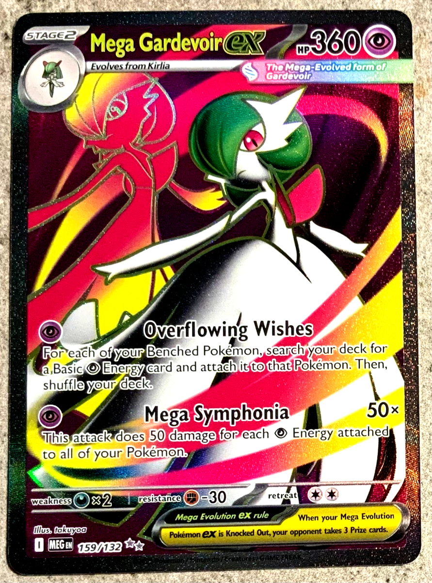 Pokemon TCG - Mega Evolution (English) Mega Gardevoir EX 159/132