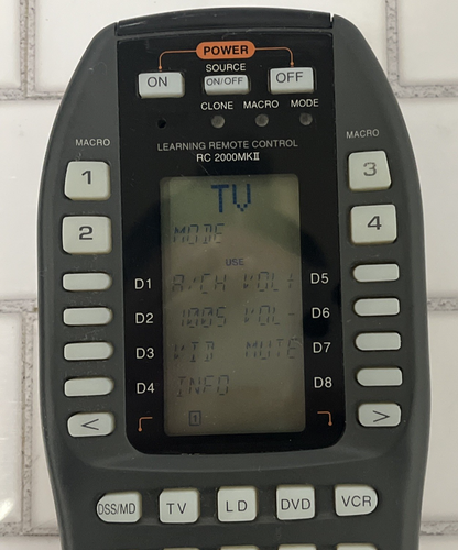 CONTROL REMOTO APRENDIZAJE UNIVERSAL MARANTZ RC2000MKII *PROBADO *CON PILAS - Imagen 3 de 12