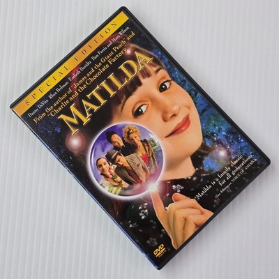 Matilda (DVD, 1996) Danny DeVito, Rhea Perlman, Mara Wilson, Embeth Davidtz, PG