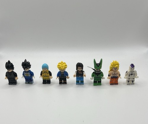 Lego Minifigures lot of 8 Dragon Ball z
