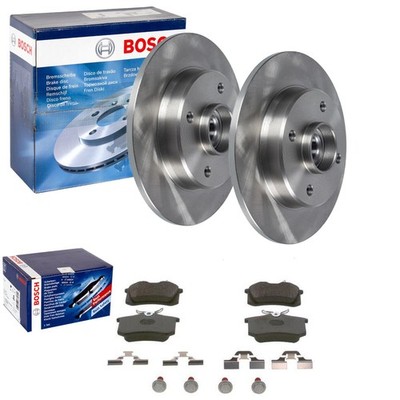 BOSCH BREMSSCHEIBEN + BELÄGE HINTEN passend für OPEL CROSSLAND X