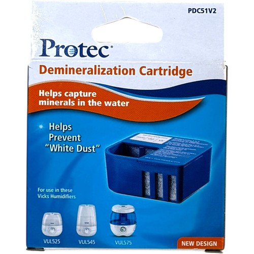 Protec PDC51V2 Demineralizer Cartridge Fits Vicks V5100 Honeywell HUL545 VUL575 - Picture 3 of 5