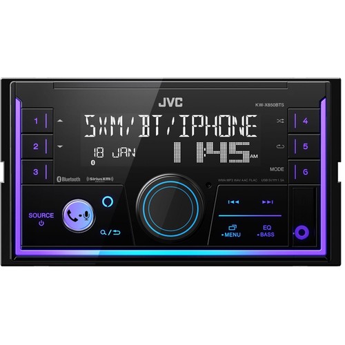 In-Dash 2DIN USB/AUX Bluetooth Car Receiver, 4x 6x9" 500W Speaker, Antenna, Wire - Picture 2 of 6