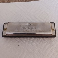 Vintage Hohner Hotmetal 10 Hole Harmonica