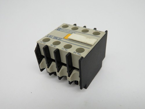 Telemecanique LA1-DN22 Auxiliary Contact Block 2NO 2NC 690V USED - Picture 1 of 3