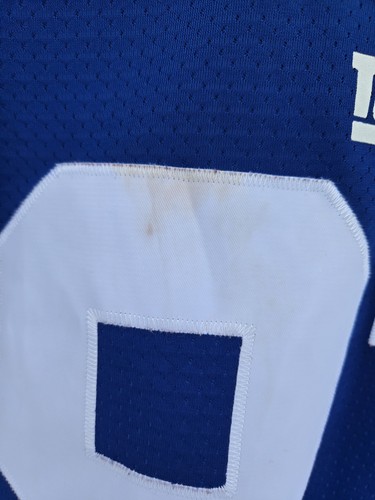 Men's Reebok NFL Equipment Justin Tuck #91 New York Giants Jersey Stitched Sz S - Picture 4 of 8