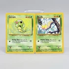 Pokémon Caterpie 45 /102 Weedle 69/102 BS Base Set Unlimited Vintage 1999 HP