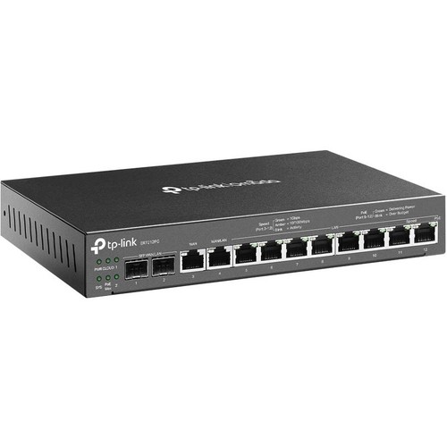 TP-Link ER7212PC - Omada PoE Switch & Controller 3-in-1 Gigabit VPN Router - Picture 2 of 3
