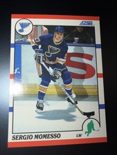 1990-91 Score #224 Sergio Momesso RC - HKY