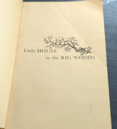 Little House in the Big Woods by Laura Ingalls Wilder 1971 Vintage Scholastic PB - Imagen 9 de 14
