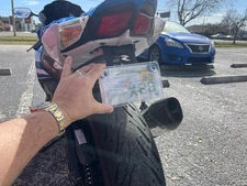 NEW 2026 Motorcycle Plate Cover Worlds best selling anti-camera cover 