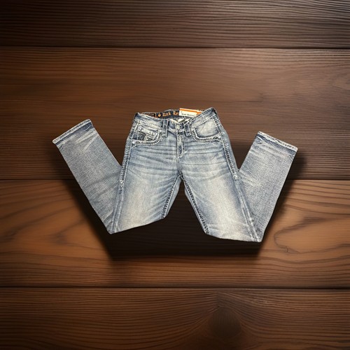 Jeans uomo Rock Revival STRAIGHT-J200-REECE - Foto 2 di 3