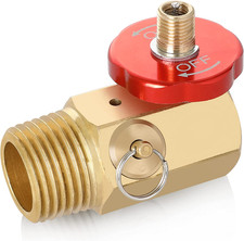 Air Tank Manifold Tool With Fill Port Aluminum Shut Off Safety Valve And Relief Air Tank Manifold Tool With Fill Port Aluminum Shut Off Safety Valve And Relief