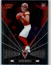 2024 Panini Phoenix Jayden Daniels Rookie Rising #RR-JDS Washington Commanders