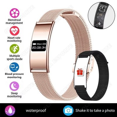 2026 Men Women Ultra Thin Smart Bracelet Heart Rate Sleep Monitor Waterp ML11E