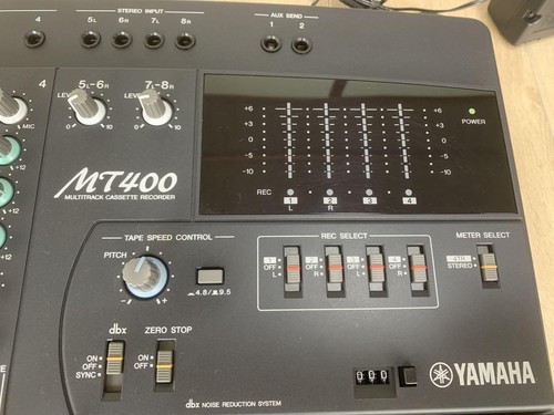 Yamaha MT400 Multitrack Cassette Recorder mit Stromkabel, Koffer getestet gebraucht Japan - Bild 6 von 16