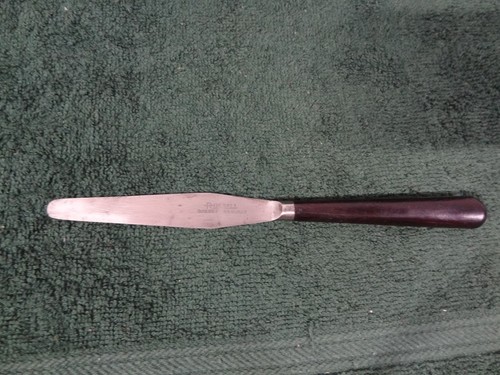 Vintage Russell Green River Works feste Klinge Kuchen Dekoration Spatel Messer 7,25