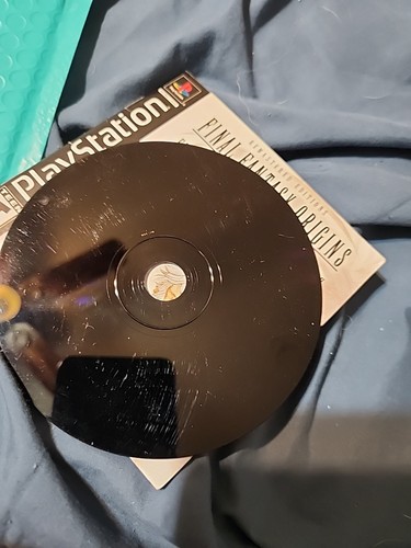 Final fantasy Origins playstation PS1 Manual  And Disk Only - Picture 2 of 2
