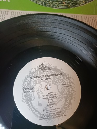 State Of Confusion – A Street Lp Vinyl Usa1988 Punk Hardcore - Picture 8 of 10