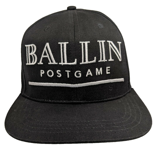 Ballin Post Juego 13 Gorra Bailarina Dinero Rap Snapback Ajustable Negro - Imagen 2 de 8