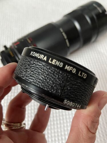 Telemore 95 Sigma XQ obiettivo zoom 77 sistema di messa a fuoco Komura Camron 77 mm - Foto 5 di 12