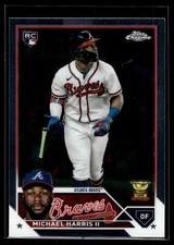 Michael Harris II 2023 Topps Chrome Rookie Card #79