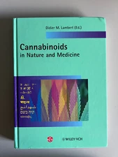 CANNABINOIDS-IN NATURE AND MEDICINE-EDITOR DIDIER LAMBERT-2009- HARDCOVER BOOK
