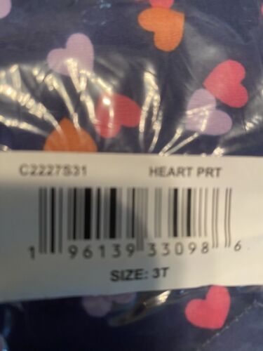 **NEW** Carter's Toddler Girls 2-Piece Snowsuit Set Heart Print Size 3T *NEW* - Picture 3 of 7