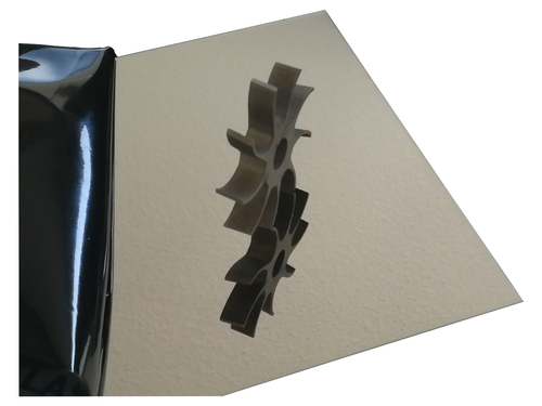 Edelstahlblech, Platte, VS Spiegel poliert, Edelstahltafel 0,8 mm - Bild 20 von 20