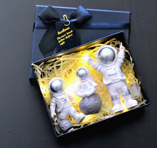 Astronaut Harz Figur Set süßer Planet Raumfahrer Dekoration für Auto Home Office - Bild 31 von 46
