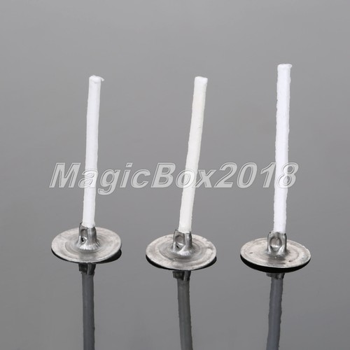 100 Stück Kerzendochte gewachste Halter Ständer für Kerzenherstellung Länge 25 mm-300 mm - Bild 9 von 24