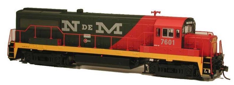 BOWSER 23838 HO Scale Nacionales de Mexico 7613 GE U25B DC, DCC READY BOWSER 23838 HO Scale Nacionales de Mexico 7613 GE U25B DC, DCC READY