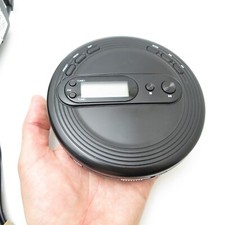 ONN PORTABLE CD PLAYER BLACK W/ FM RADIO & ANTI-SKIP PROTECTION SEE PICS