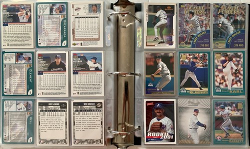 Topps Baseball Card Lot of 265 3-Ring Notebook 2000s - Rookies, Yankees, HOFers - Picture 11 of 18
