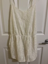 Splendid Romper White Size M In Perfect Condition