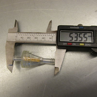 ！ 2 GAS Fuel FILTER BRONZE 1/4