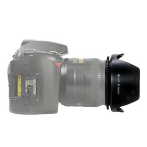 1PACK 77MM Tulip Petal Flower Lens Hood for Canon Nikon Sony DSLR