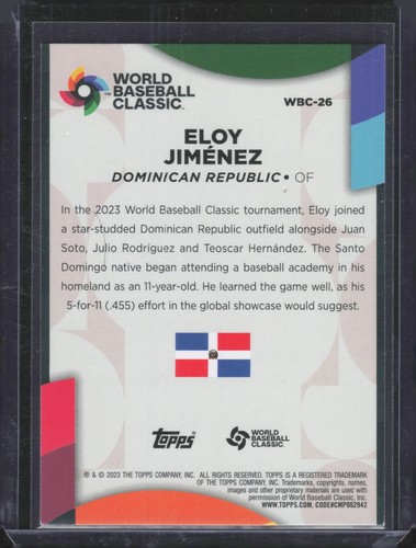 2023 Topps '23 World Baseball Classic Stars Baseball Complete Your Set - Picture 13 of 37