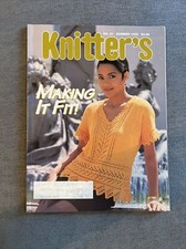 KNITTER'S MAGAZINE Summer 1992 No. 27 Vintage Patterns Fiber Arts Fashion VG