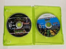 Teenage Mutant Ninja Turtles 1 & 2 (Microsoft Xbox, 2003) - Disc Only Tested