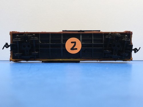 HO Scale AT&SF "Santa Fe" 51450 Freight Train Livestock Car #2 - Picture 10 of 12