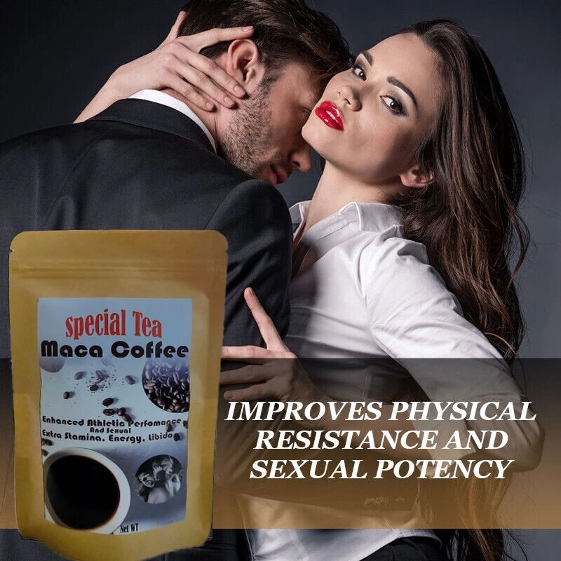 Black Maca Coffee for Men Ginseng Maca Relieve Stress Energy Sexual Desire 100g - Image 2 of 4