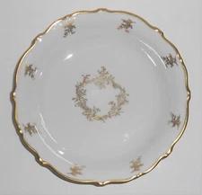 Winterling Western Germany Bavaria Porcelain China w/Gold Floral Soup Bowl