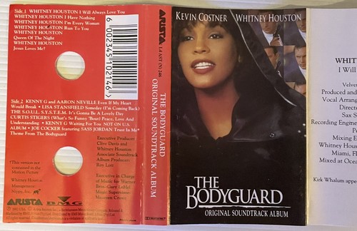 The Bodyguard Movie Soundtrack Music Cassette Tape L4 AST (N) 246 Arista 1992 - Picture 14 of 24